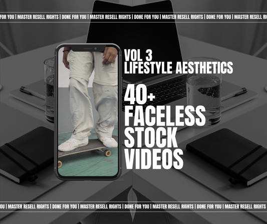 Faceless Stock Videos — Lifestyle Aesthetic (50+)