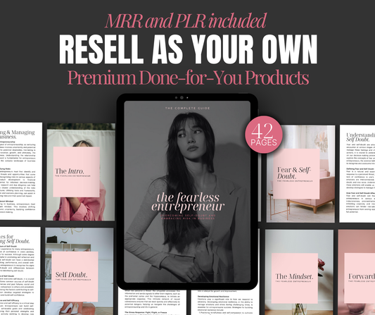 The Fearless Entrepreneur — Overcome Self-Doubt & Embrace Risk in Business