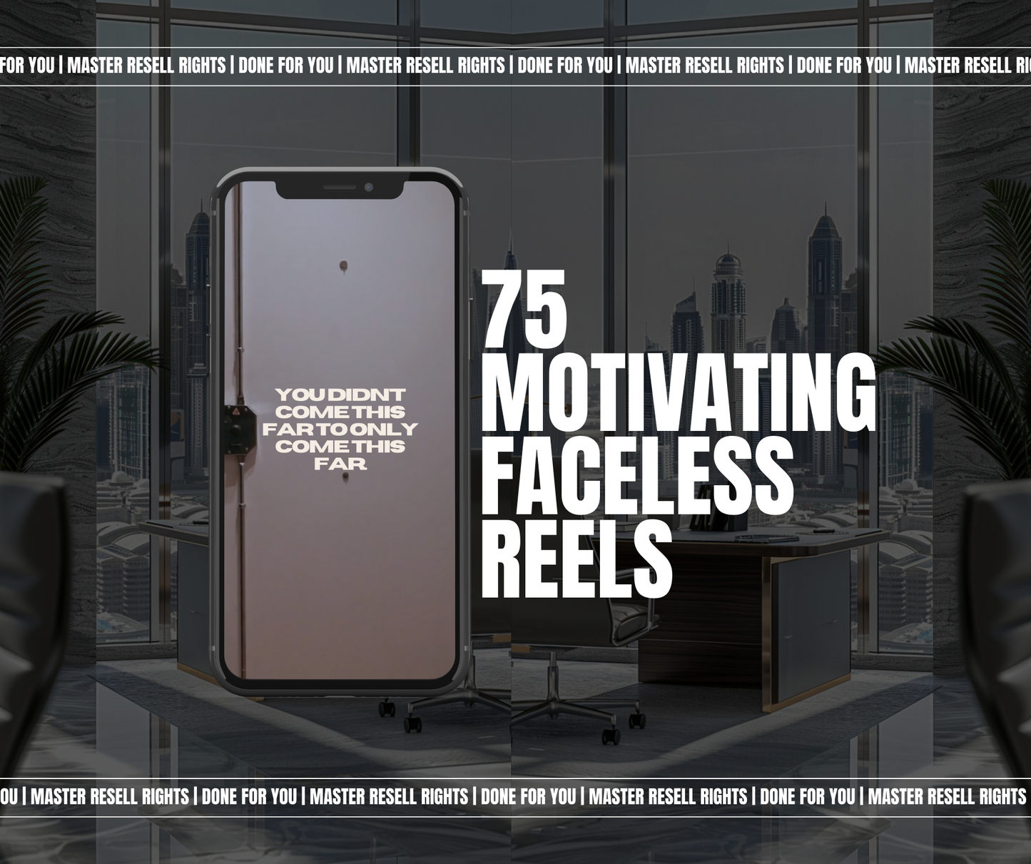 75 Motivational Faceless Reels — Ready to Post