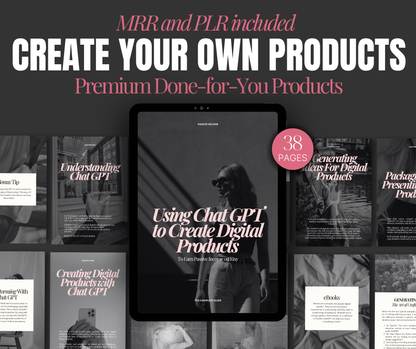 Create Digital Products With ChatGPT — A Step-by-Step Guide