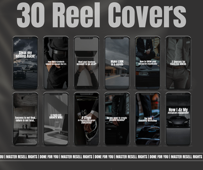 30-Day Content Kit — Luxury Reels, Hooks & Captions